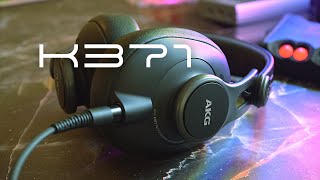 Áudio AKG K371 Análise e Review [upl. by Brunella]