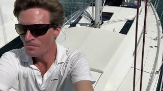 Beneteau Oceanis 511  Test Sail w New Electronics [upl. by Aibat]