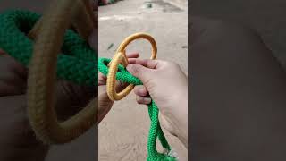 Genius Knot Connection two Knot together and Easy Release practical ropework ropetutorial short [upl. by Namajneb]