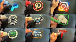 Flippin’ Famous Creating Iconic Logos with Pancake Art [upl. by Barrus393]