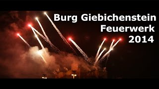 HalleSaale  Feuerwerk zum Laternenfest  2014 [upl. by Anaidirib]