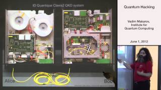 Quantum Hacking  Vadim Makarov  USEQIP 2012 [upl. by Aisile92]