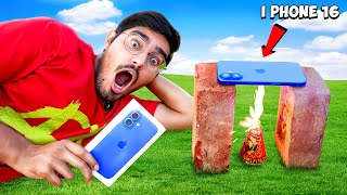 I Phone 16 Extreme Durability Test Diwali Special  क्या ये आई फोन बच पायेगा [upl. by Willin554]