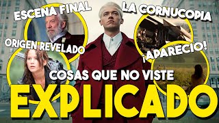 ¡REFERENCIAS que NO VISTE en LOS JUEGOS DEL HAMBRE LA BALADA de PAJAROS CANTORES y SERPIENTES [upl. by Akimad]