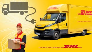 DHL Elektrofahrzeug  IVECO  Innenraum [upl. by Eisnyl]