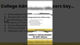 Why Extracurricular Activities Matter in College Admissions [upl. by Lertnahs]