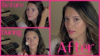 My Everyday Summer Makeup Routine ♡ Afternoons in June ♡  Blair Fowler [upl. by Ecinhoj]