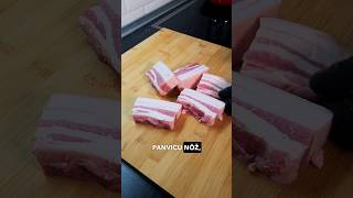 Rýchly jednoduchý a chrumkavý bôčik len v panvici do 1H🐷 carnivore shorts chudnutie keto [upl. by Sontag151]