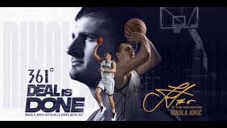 NBA Champion Nikola Jokić signs with 361 Degrees [upl. by Alrad]