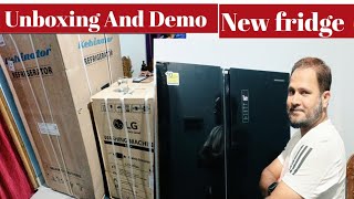 KELVINATOR SBS REFRIGERATOR 🔥  Unboxing And Demo  584 L  COOK MASTER TASKIN [upl. by Idieh949]