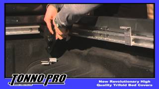 TonnoPro TonnoPro TriFold Utility Track  Installation Guide [upl. by Aramahs]