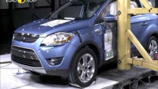 Euro NCAP  Ford Kuga  2008  Crash test [upl. by Fiedling849]