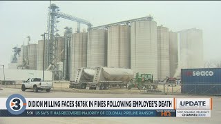 Didion Milling plans to appeal 676K in fines 14 violations for Cambria corn silo death [upl. by Puto]