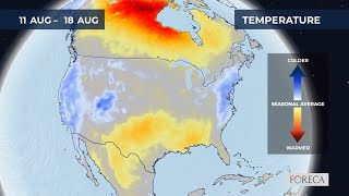 Monthly temperature forecast for the USA 872024 [upl. by Livvyy174]