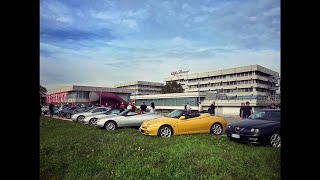 30° anniversario Backstage alfaromeo gtv spider 916 museo arese nocopyrightmusic [upl. by Adnalue]