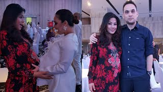 Besarnya baby bump Linda Onn kalah Nora Danish [upl. by Cibis]