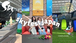 the coziest gaming event in Tokyo ☁️ meeting nastymold cosplay exhibits amp more  SkyFest 2024✨ [upl. by Asaph]