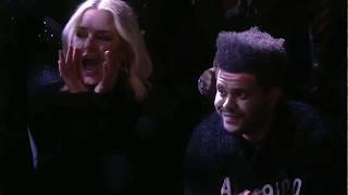 The Weeknd Fanciyng His girlfriend Bella Hadid At the Victorias Secret Fashion Show 2018 [upl. by Alfonse]