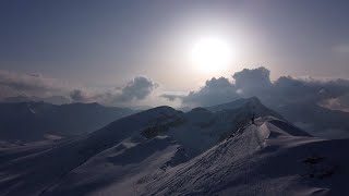 Skitouren Bregenzerwald Ragazer Blanken  leichte Anfänger Tour in den schönen Damülser Bergen [upl. by Kcirderfla]