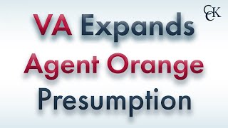 MAJOR UPDATE VA Expanding Agent Orange Presumptive Locations in 2024 [upl. by Nnave]