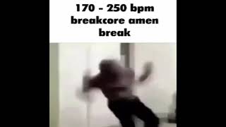 170  250 bpm breakcore amen break 1 hour loop [upl. by Chak]