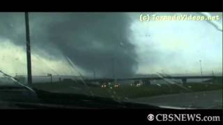 Extreme tornado rips through power lines [upl. by Noryahs]