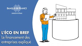 Le financement des entreprises expliqué  Banque de France [upl. by Atiugram980]