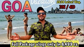 Goa Tourist Place  Goa Itinerary amp Goa tour Budget  Goa Travel Guide  Goa Best Places To Visit [upl. by Suivatnad]