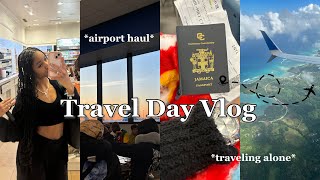 Traveling alone for Christmas  airport vlog 2023 [upl. by Kenley115]