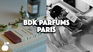 BDK most popular fragrances  GRIS CHARNEL ROUGE SMOKING VELVET TONKA PAS CE SOIR and others [upl. by Atiugal]