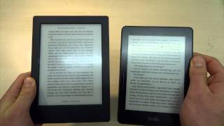 Kindle Voyage amp Kobo Aura H2O im Vergleich [upl. by Sheffy]