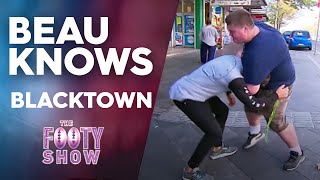 Beau Knows Blacktown  NRL Footy Show [upl. by Adeline]