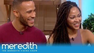 Meagan Good and DeVon Franklin on Their Book The Wait  The Meredith Vieira Show [upl. by Nylauqcaj]