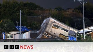 Japan PM cancels trip over megaquake warning  BBC News [upl. by Olegnalehcim]