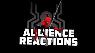 SpiderMan Far From Home SPOILERS Audience Reactions  TWO REACTIONS [upl. by Cronin]