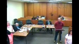 Berrien County Courthouse surveillance video of shooting [upl. by Accebor203]