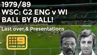 197980 World Series Cup Cricket G2  England v West Indies Ball by Ball Last over amp Presentations [upl. by Moriyama]