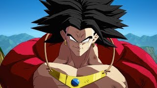 Dragon Ball FighterZ  SSJ4 Broly vs Super Saiyan God Goku MODS Gameplay 1080p [upl. by Kabab]