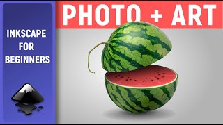 How to create Photo  ART in Inkscape Tutorial for beginners [upl. by Macmullin]