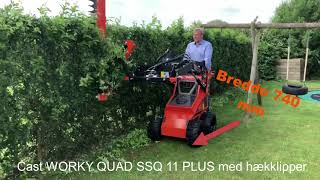 CAST WORKY QUAD SSQ 11 PLUS med hækklipper [upl. by Arba]