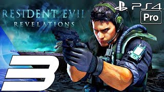 Resident Evil Revelations  Gameplay Walkthrough Part 3  Scagdead Boss Fight PS4 PRO Remastered [upl. by Helga95]