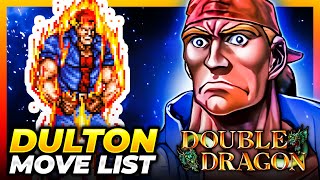 DULTON MOVE LIST  Double Dragon Neo Geo  1995 [upl. by Mellisent194]