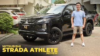 2022 Mitsubishi Strada Athlete Black Series 4WD Review [upl. by Gambrell]