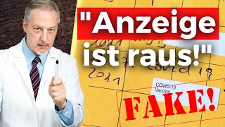 Impfpassfälschung  Darf der Apotheker anzeigen [upl. by Anele]