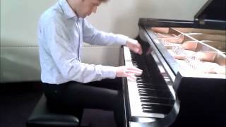 Cécile Chaminade Thème Variée Opus 89 played by Bas Verheijden [upl. by Nnaik395]