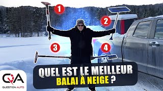 Quel est le MEILLEUR balai à neige [upl. by Rust]