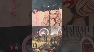 Mariah may aew entrance from grandslam 2024 Arthur Ashe stadium [upl. by Yecaw]