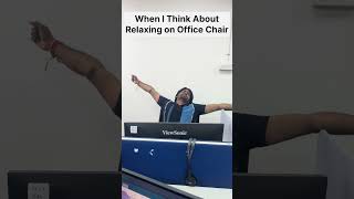 When the Chair Becomes Your Best Friend at Work 🪑😂” techinterio officialmemes corporatememes [upl. by Byram194]