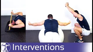 Thoracic Spine Extension Strengthening Exercises [upl. by Philpot]