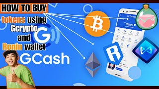 BUY RON SLP AXS WETH USING GCASH FROM RONIN WALLET USING MOBILEANDROID PHONE [upl. by Rattan]